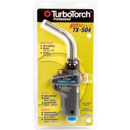 ESAB WELDING & CUTTING TurboTorch® Extreme® Self Lighting Torches, TX504 Torch Swirl, MAP-Pro/LP Gas 0386-1293